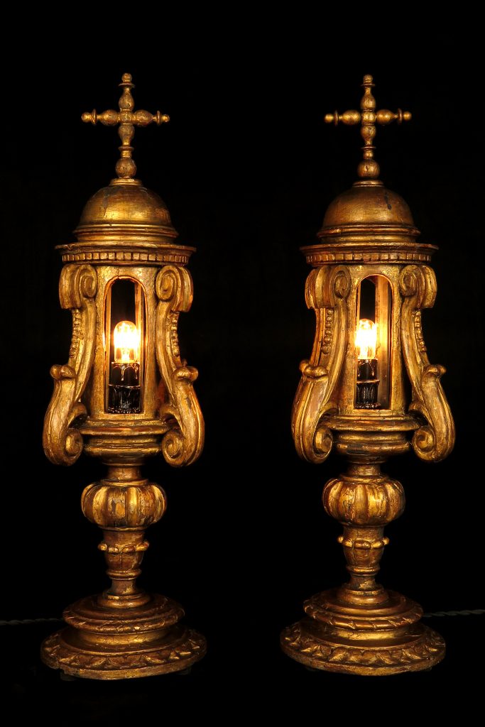 lanterne de procession ancienne